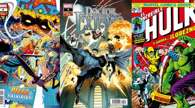 Reseñas Express Marvel: Thor 4, Doctor Extraño 3 y Marvel Facsimil: Incredible Hulk 181