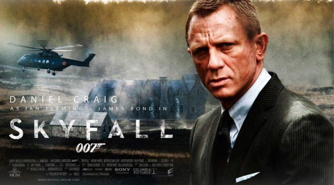 Skyfall de Sam Mendes (2012) Tercera película de Daniel Craig como James Bond